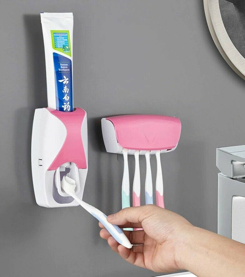 PROTEGE BROSSE A DENT ET DIFFUSEUR DE DENTIFRICE